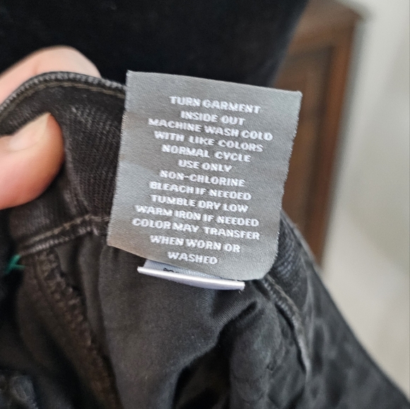 Torrid black denim carpenter jeanss 20R - Picture 7 of 9